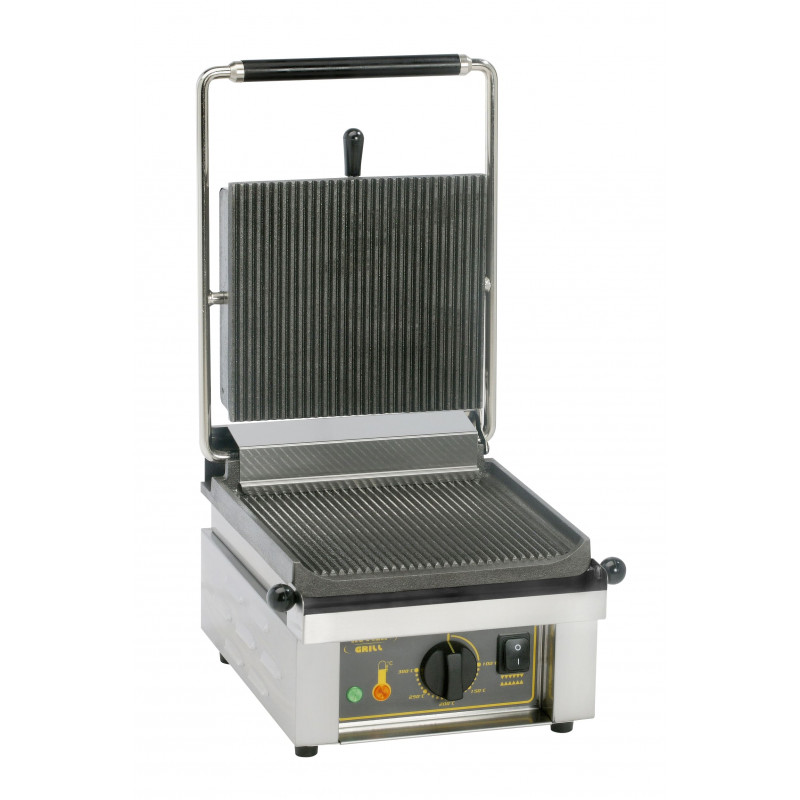 PIASTRA PANINI CONTACT GRILL PROFESSIONALE AREA DI COTTURA 26X24